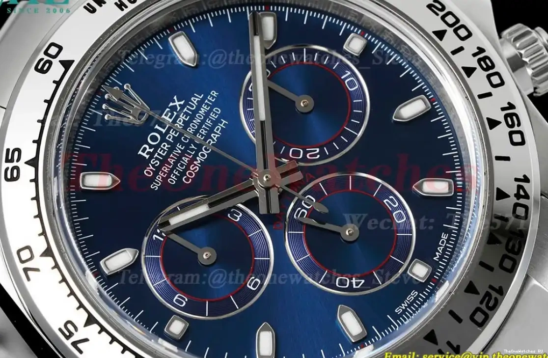 SS DD4130 Clean Blue Dial SS 116509 40mm Daytona 0412